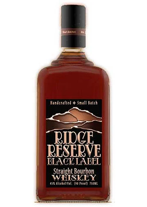 Ridge Reserve Black Label Bourbon 750ML