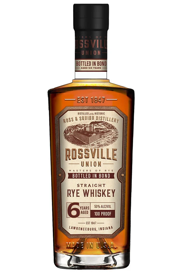 Rossville Union Bottled in Bond 6 Year Rye 750ML