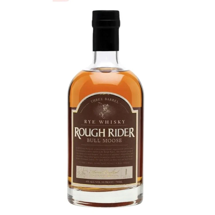 Rough Rider Bull Moose Rye Whiskey- 750ml