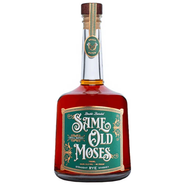 Same Old Moses Double-Barreled Rye Whiskey