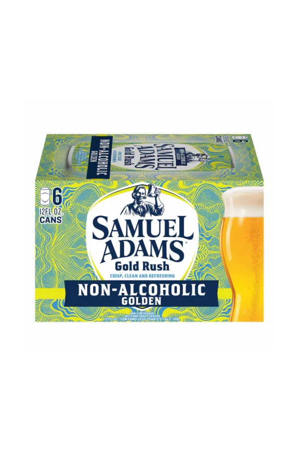 Samuel Adams Gold Rush Non-Alcoholic 6Pk
