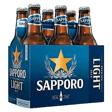 Sapporo Light 6Pk