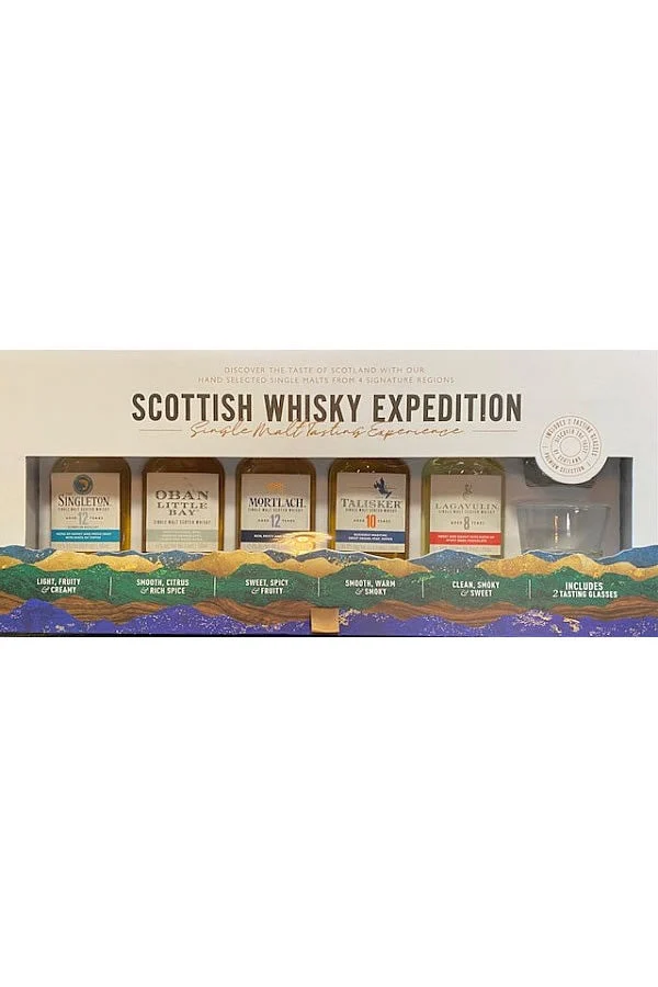 Scottish Whiskey Expedition 100ML 5Pk
