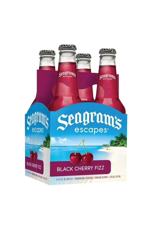Seagram's Escapes Black Cherry Fizz 4Pk