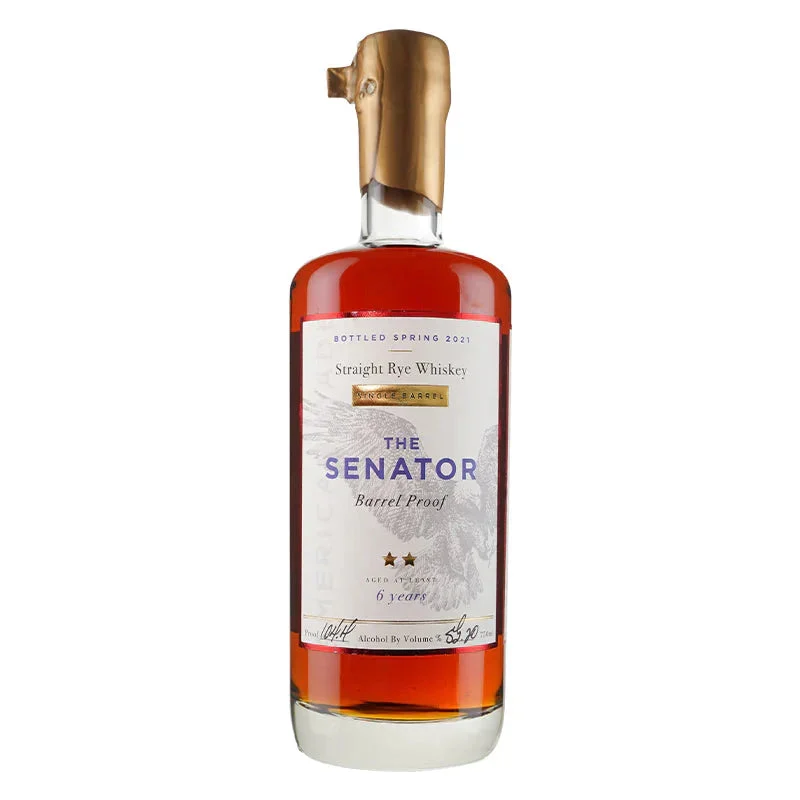 The Senator Single Barrel 6 Year Rye 2021