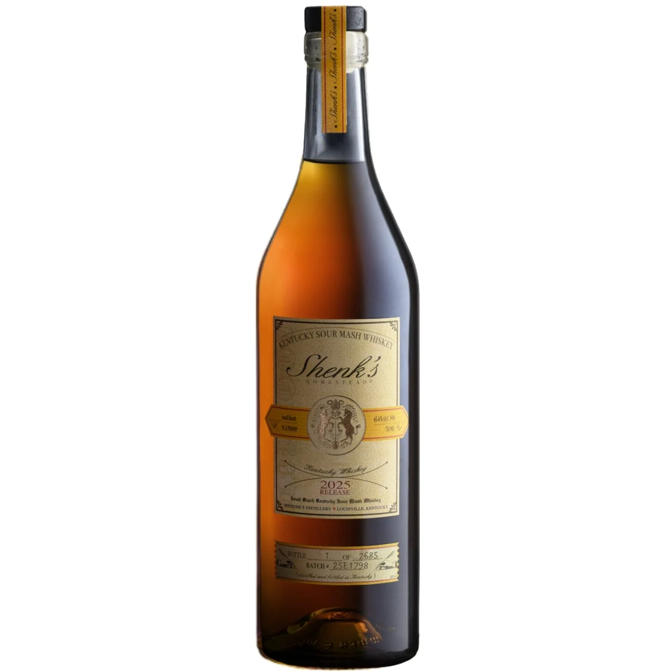 Shenk's Homestead Sour Mash Whiskey 2025 Release