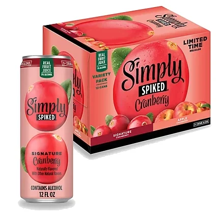 Simply Spiked Cranberry Variety 12Pk