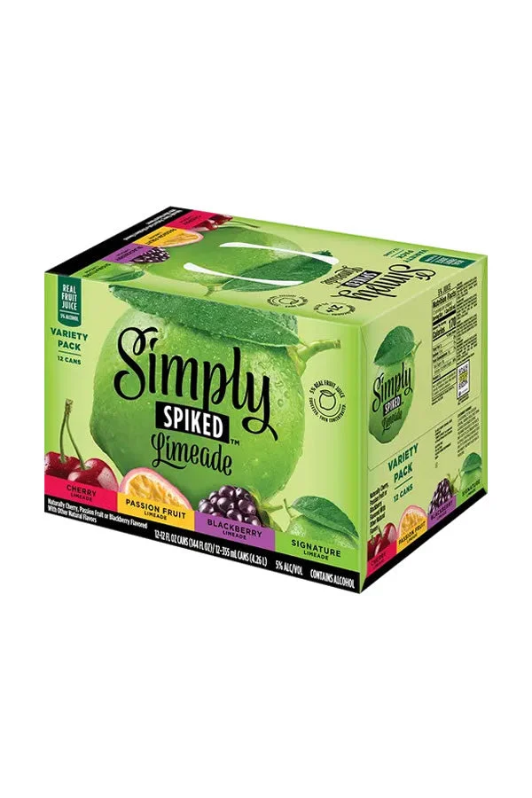 Simply Spiked Limeade Variety 12Pk