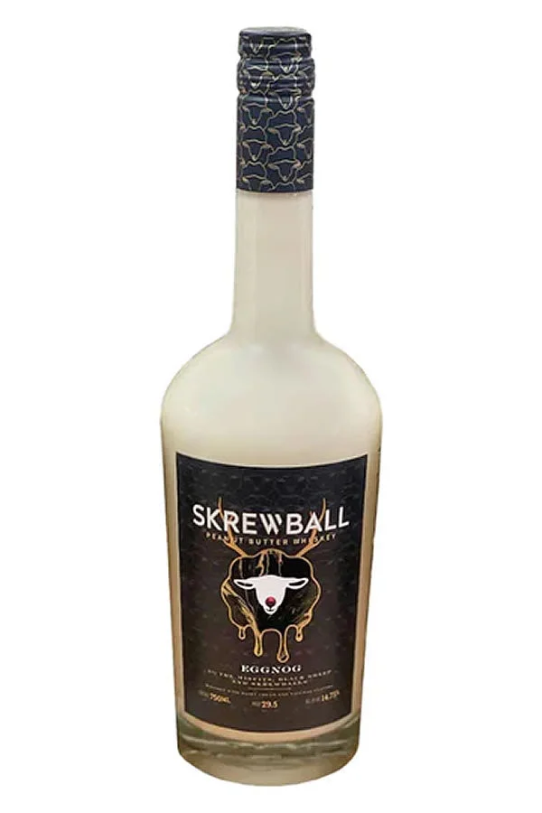 Skrewball Peanut Butter Whiskey Egg Nog 750ML