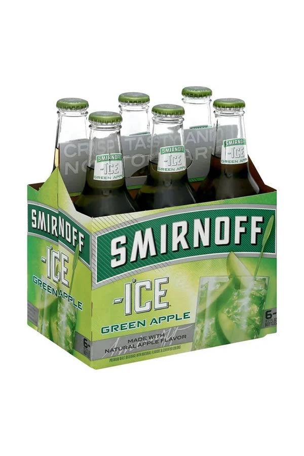 Smirnoff Ice Green Apple 6Pk