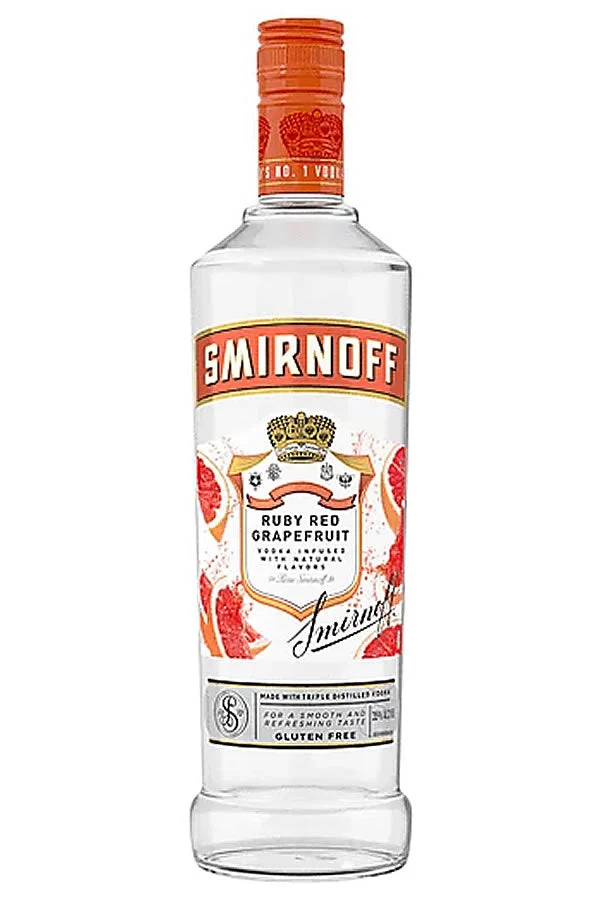 Smirnoff Ruby Red Grapefruit 750ML