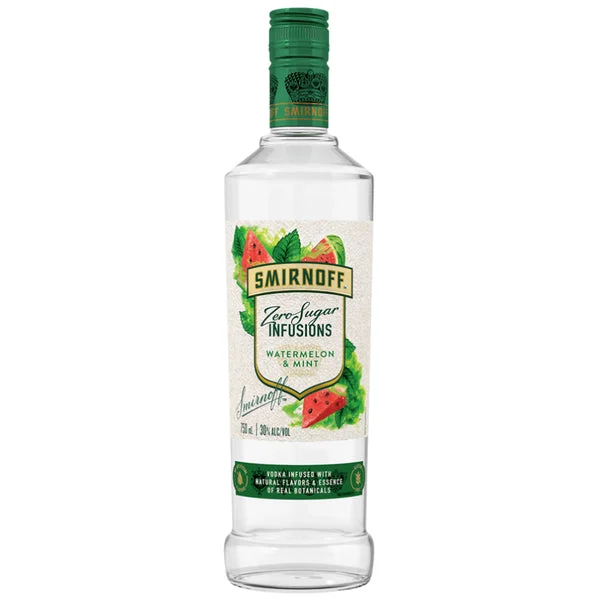 Smirnoff Zero Sugar Infusions Watermelon & Mint Vodka