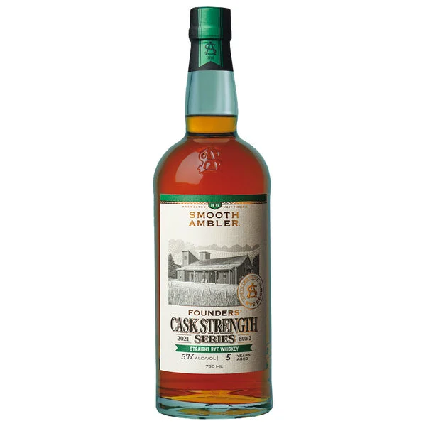 Smooth Ambler Founders' Cask Strength Series Rye
