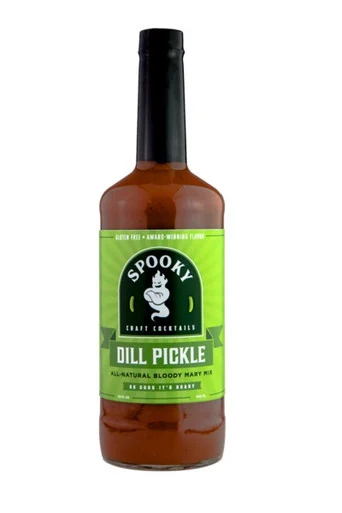 Spooky Dill Pickle Bloody Mary Mix