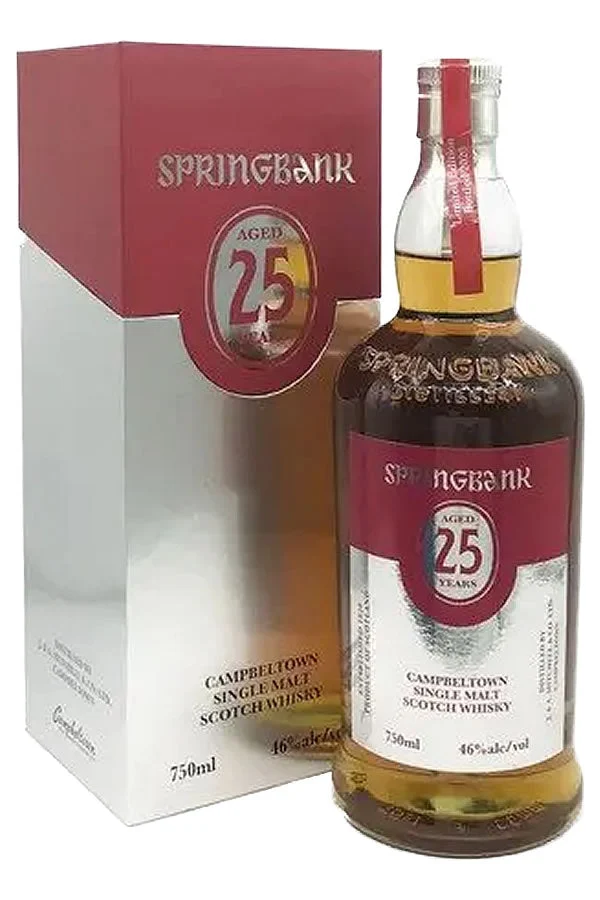 Springbank 25 Year Scotch 750ML