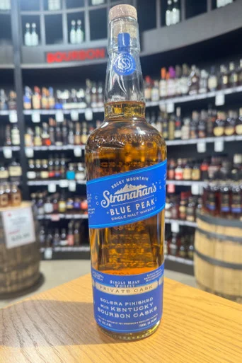 Stranahan's Blue Peak Surdyk's Private Cask Solera Finished Kentucky Bourbon