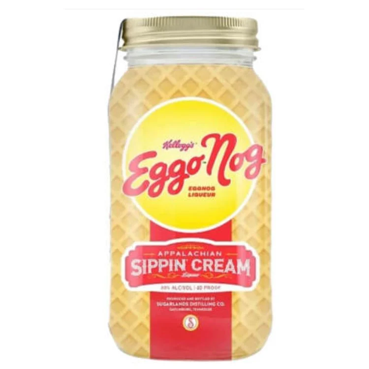 Sugarlands Appalachian Sippin' Cream Kellogg's Eggo Nog Liqueur - 750ml