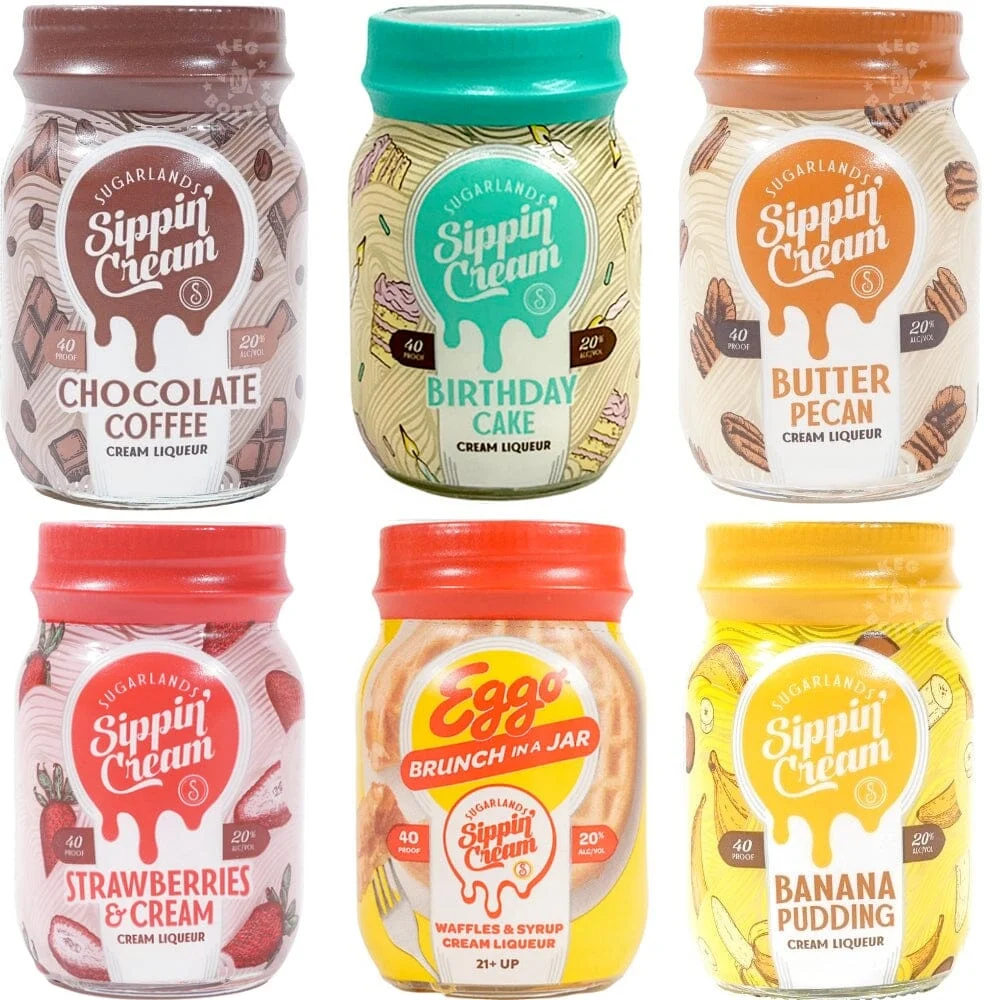 Sugarlands Sippin' Cream 50ml Variety 6 Pack