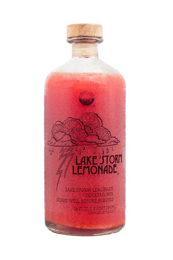 Summer Lakes Beverage Lake Storm Lemonade Cocktail Mix 24oz bottle