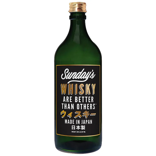 Sunday's Whisky Are Better Than Others Japanese Whisky