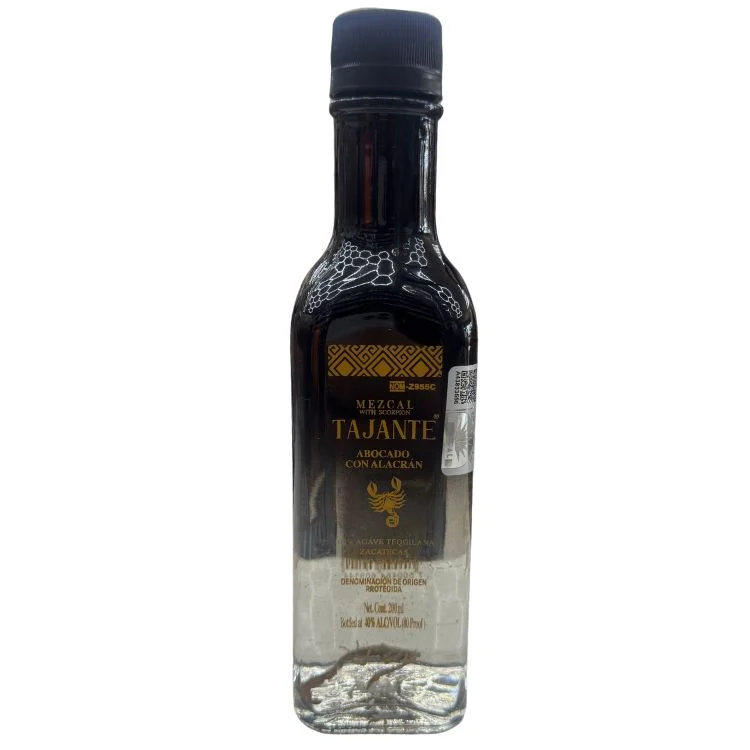 Tajante Mezcal Abocado Con Gusano - 200ml