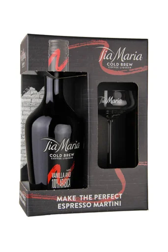 Tia Maria Gift Set VAP Liqueur w/ glass