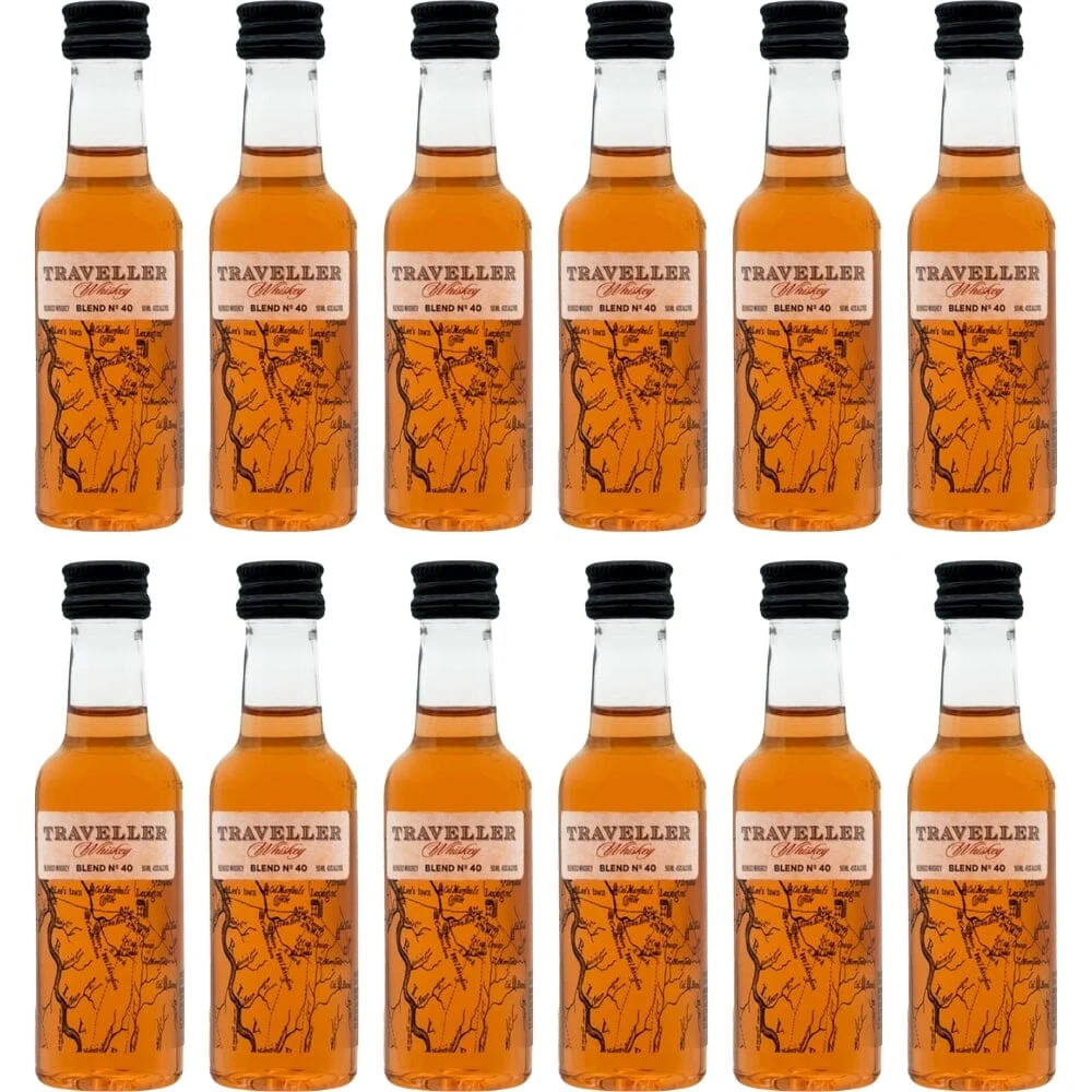 Traveller Whiskey by Chris Stapleton & Buffalo Trace 50ml 12pk