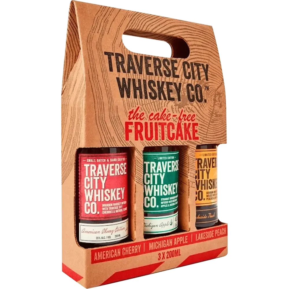 Traverse City The Cake-Free Fruitcake 3Pk