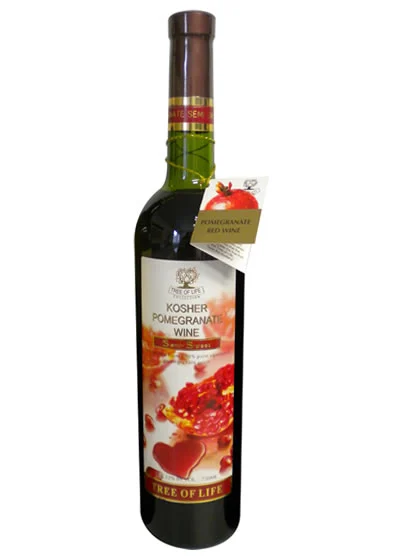 Tree of Life Kosher Pomegranate Wine