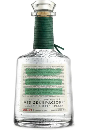 Tres Generaciones Plata Cenobio's Batch