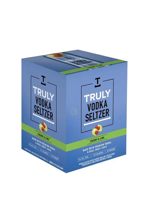 Truly Vodka Seltzer Cherry & Lime 4Pk