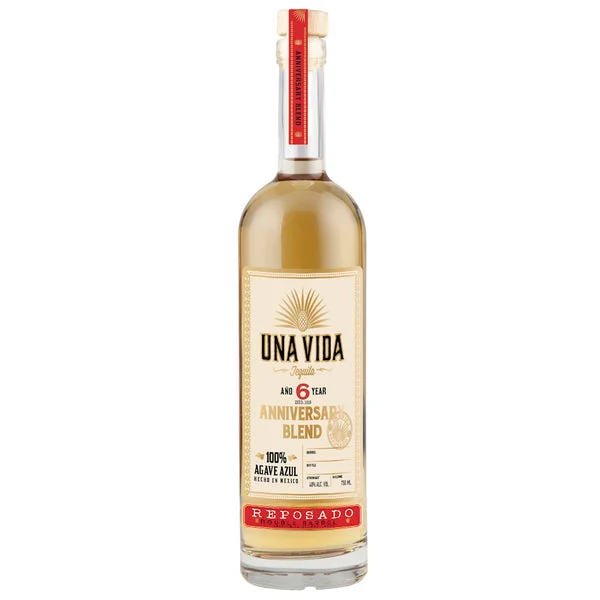Una Vida 6yr Anniversary Blend Reposado Tequila