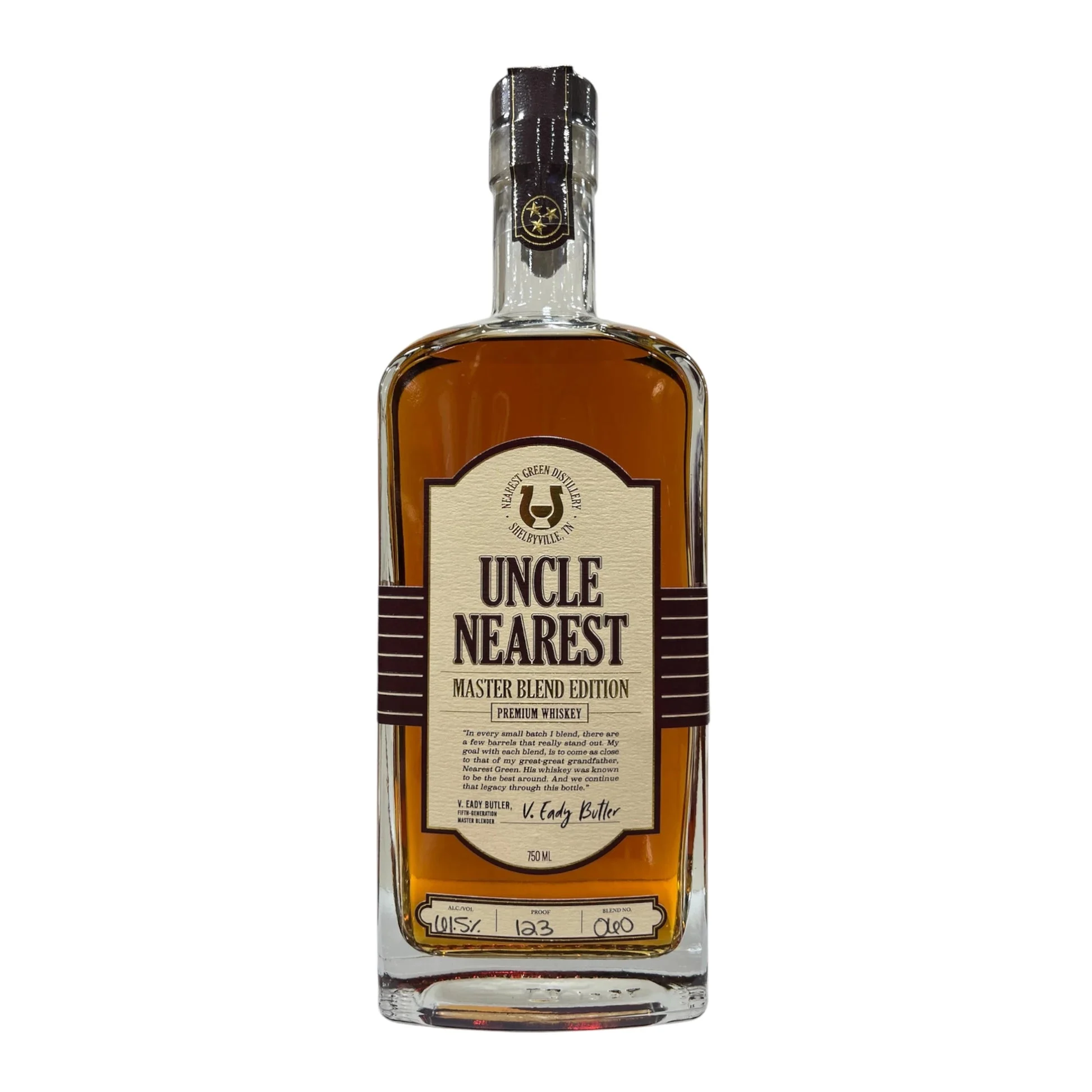 Uncle Nearest Master Blend Whiskey 750ML