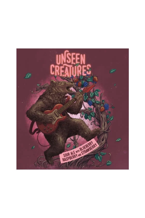 Unseen Creatures Berry Is On Top 4Pk
