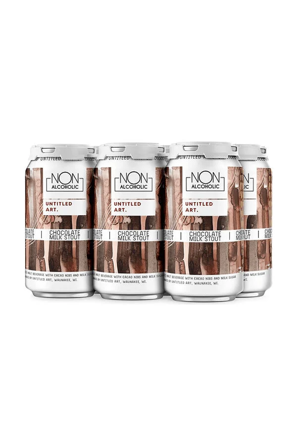Untitled Art Chocolate Milk Stout Non-Alcoholic Beer 6Pk