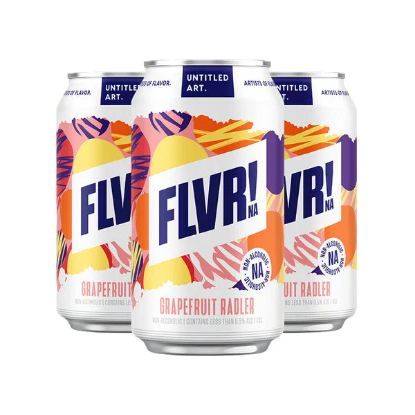 Untitled Art FLVR! NA Grapefruit Radler 6pk/12oz Cans