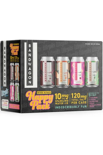 Utepils Bandwagon Happy Pack 10mg THC Variety 12pk 12oz cans