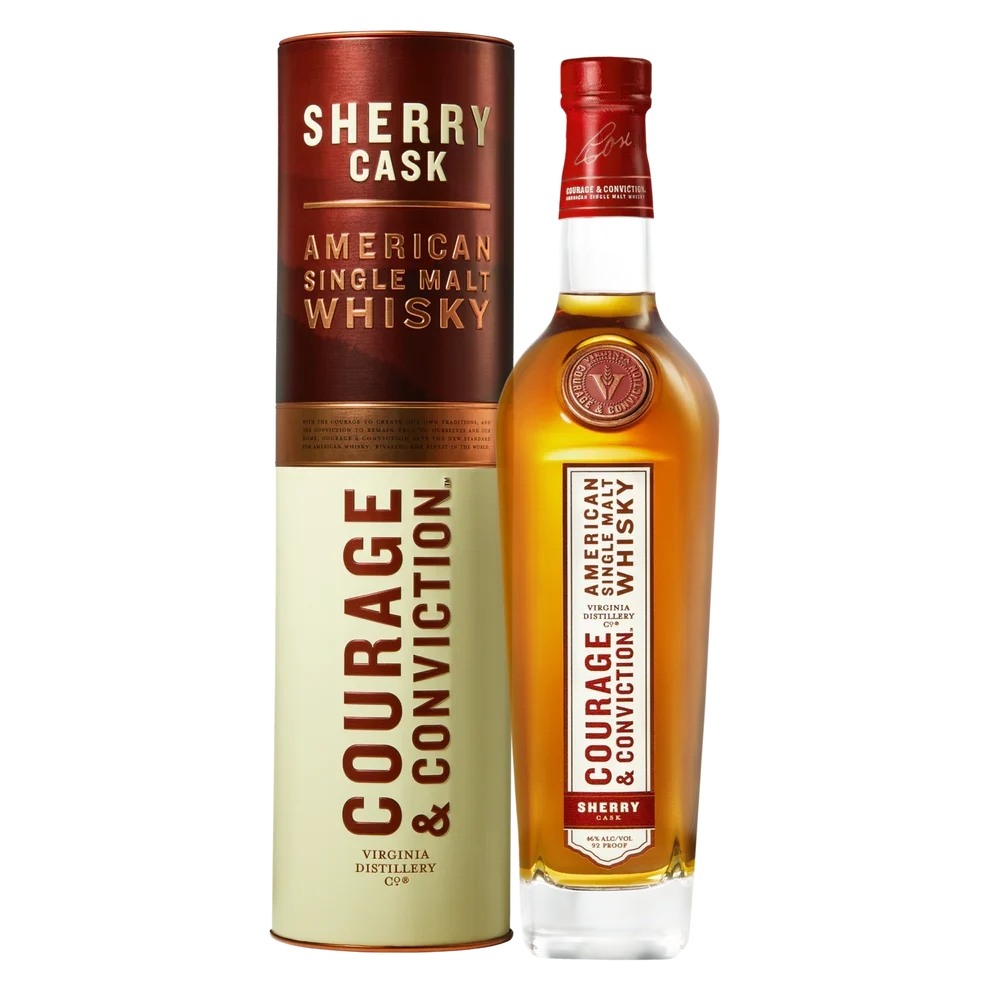 Virginia Distillery Company Courage & Conviction Sherry Cask 750ML