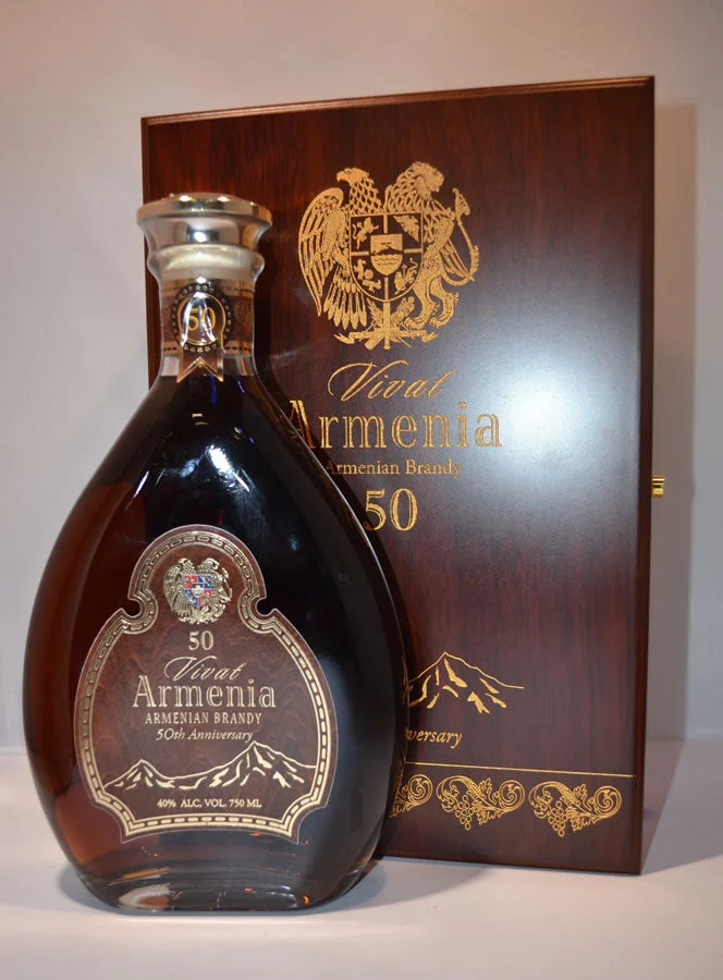 Vivat Armenia 50th Anniversary Brandy 750ML