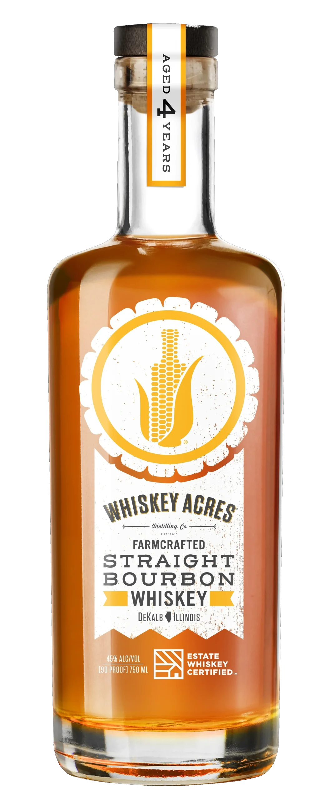 Whiskey Acres Farm Crafted Bourbon Whiskey 750ML