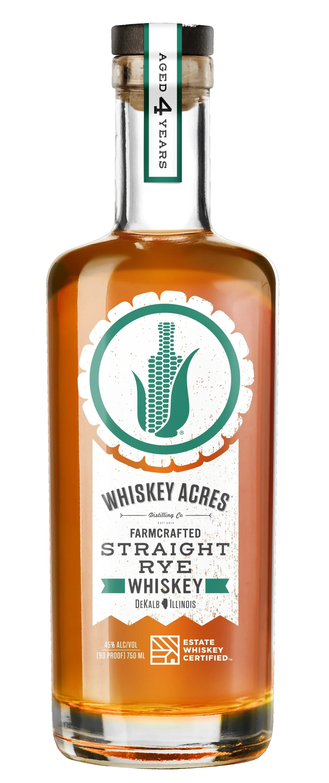 Whiskey Acres Farm Crafted Rye 750ML