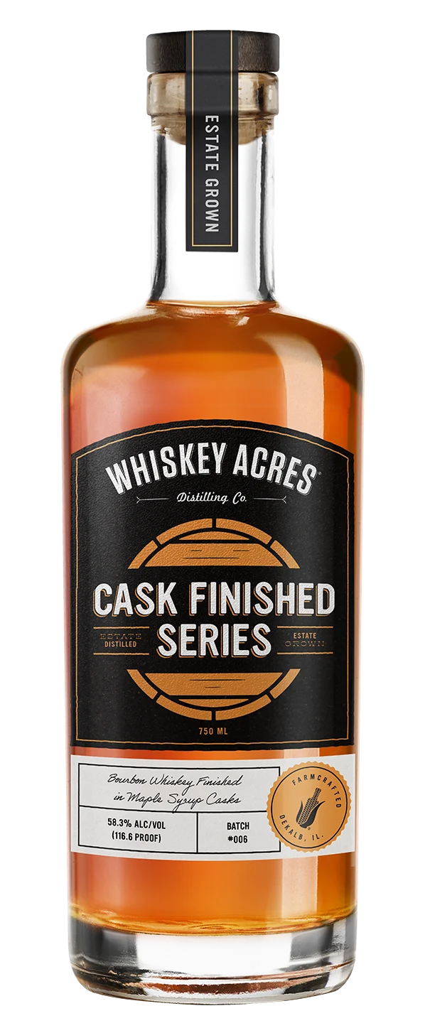 Whiskey Acres Maple Cask Barrel Strength Bourbon 750ML