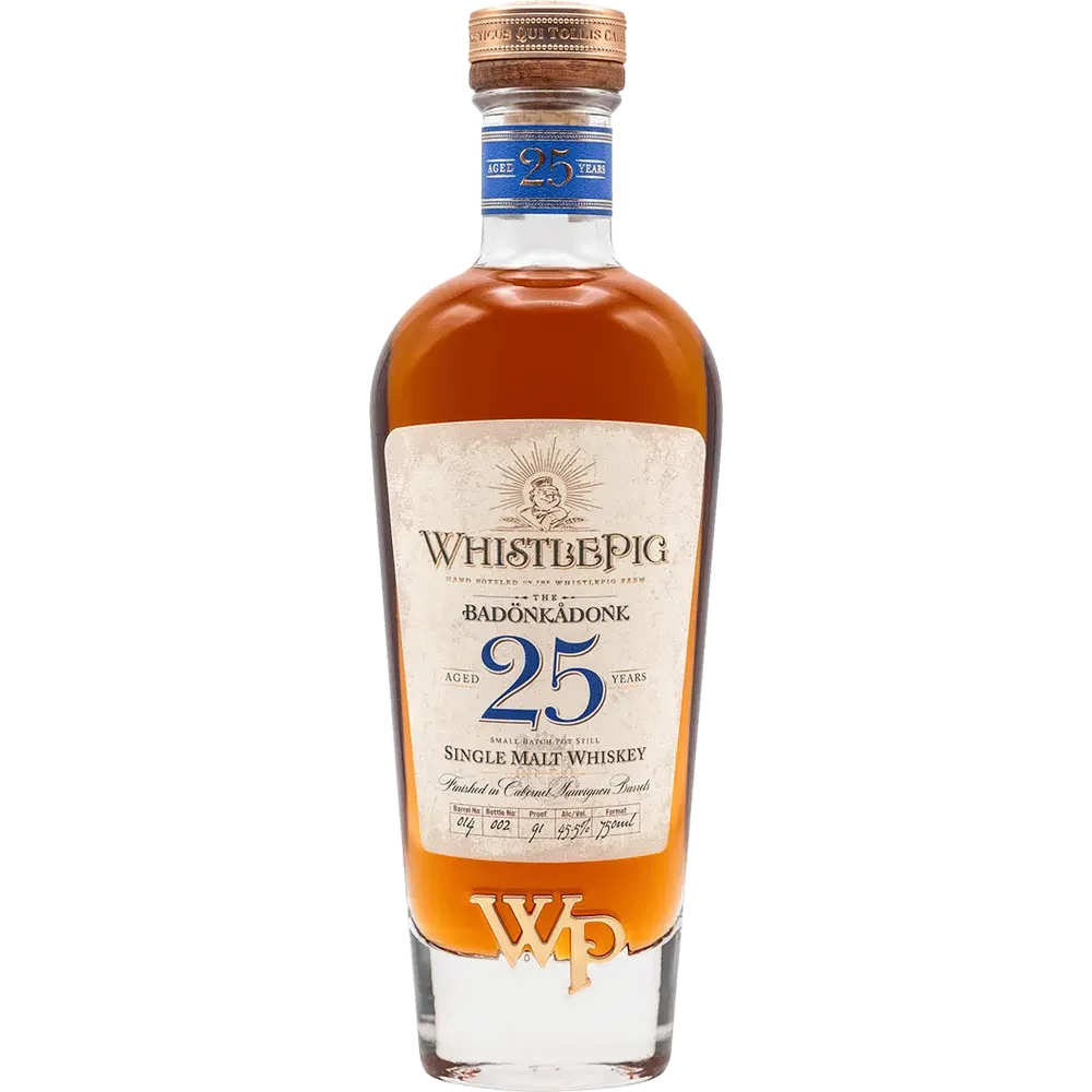 WhistlePig 25 Year Single Malt Badonkadonk 750ML