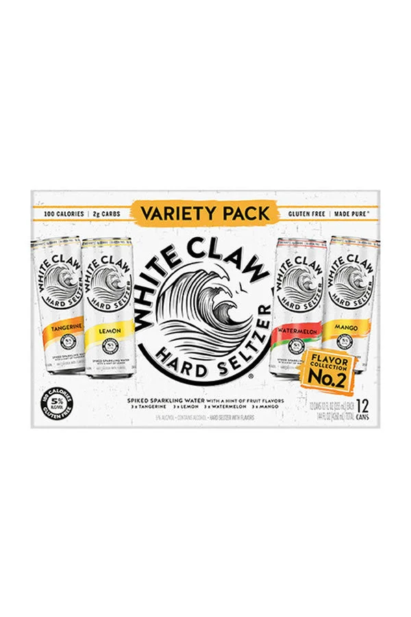 White Claw Hard Seltzer Variety #2 12Pk