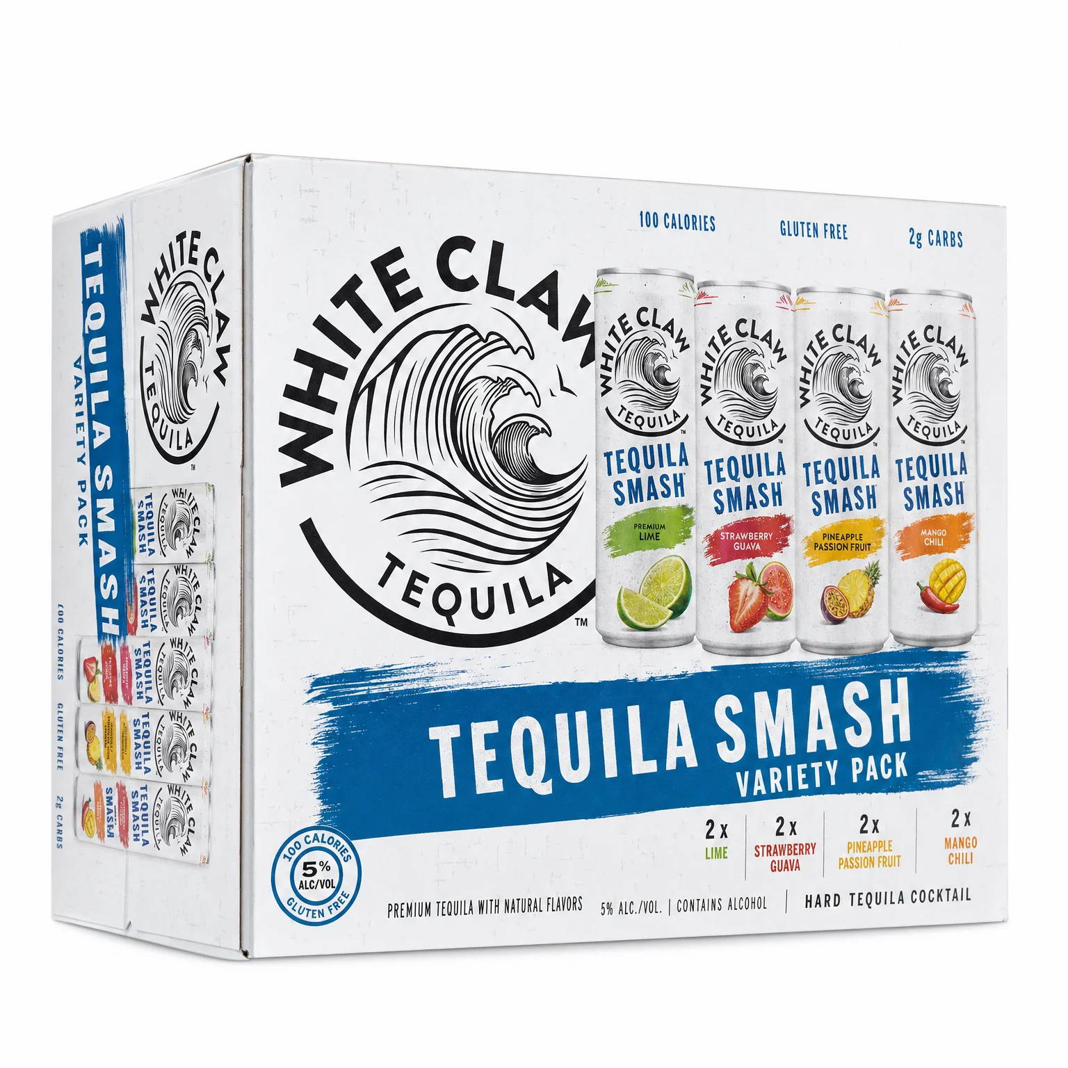 White Claw Tequila Smash Variety Pack 8 x 12oz Cans