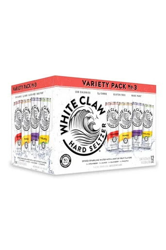 White Claw Variety #3 12pk cans