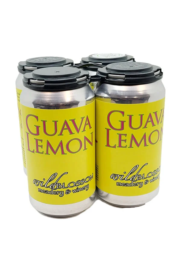 Wild Blossom Guava Lemon 4Pk 375ML