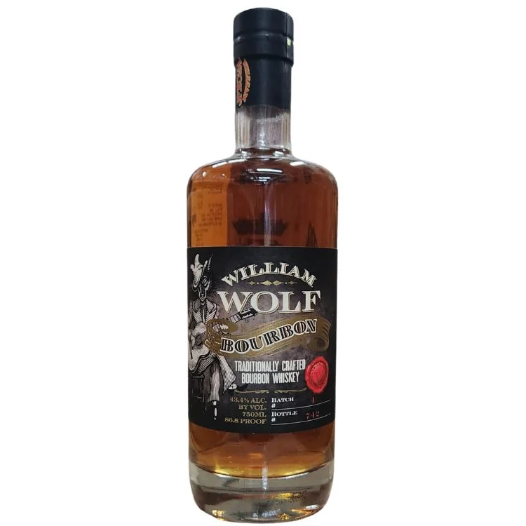 William Wolf Bourbon Whiskey - 750ml