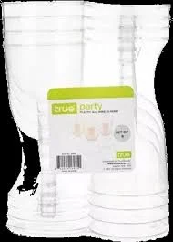 Wineglass Plastic 8pk True Brands