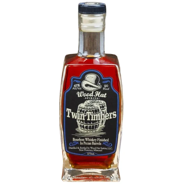 Wood Hat Twin Timbers Bourbon 375ml